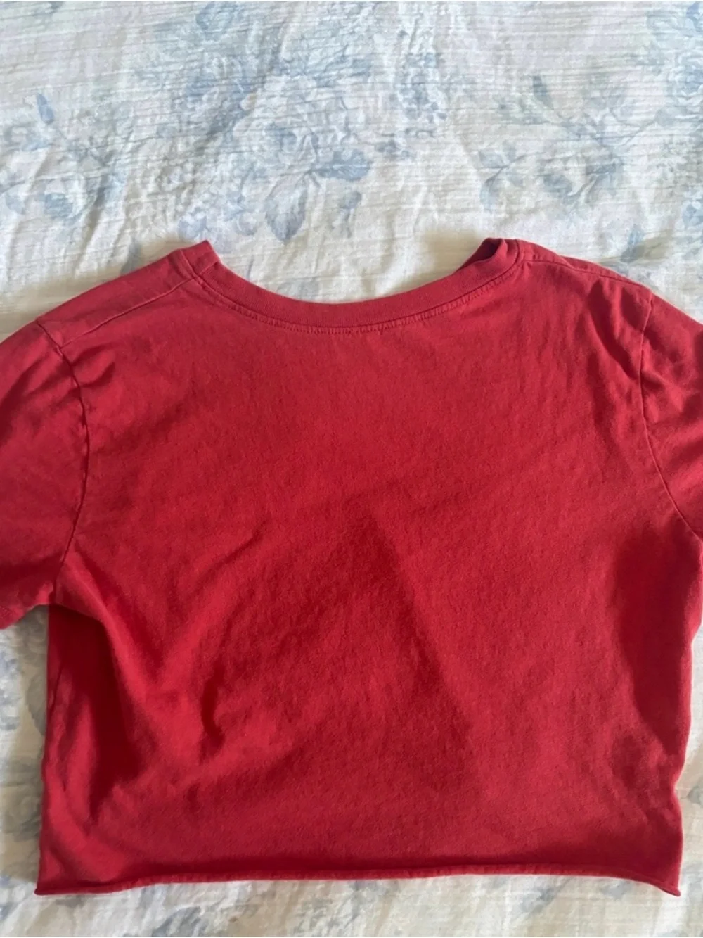 Brandy Melville Red 'Rough Rider' Graphic Tee - Picture 3 of 3